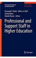 Professional and Support Staff in Higher Education