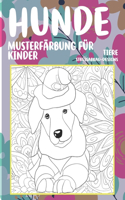 Musterfärbung für Kinder - Stressabbau-Designs - Tiere - Hunde