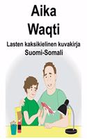Suomi-Somali Aika/Waqti Lasten kaksikielinen kuvakirja