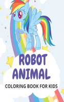Robot Animal Coloring Book for Kids