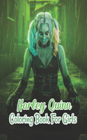 Harley Quinn Coloring Book For Girls