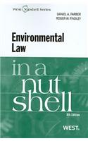 Environmental Law in a Nutshell: (In a Nutshell (West Publishing))