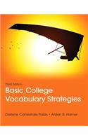 Basic College Vocabulary Strategies Plus Mylab Reading -- Access Card Package