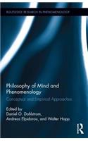 Philosophy of Mind and Phenomenology