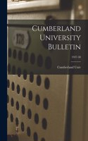 Cumberland University Bulletin; 1937-38