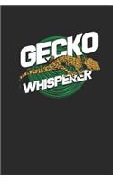 Gecko Whisperer: Graph Paper Notebook / Journal (6 X 9 - 5 Squares per inch - 120 Pages) - Gift Idea for Animal Lover And Gecko Fans