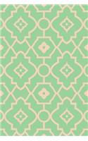 Morrocan Design College Ruled Notebook