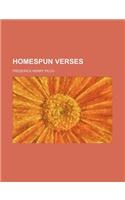 Homespun Verses: (English)