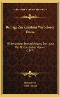 Beitrage Zur Kenntniss Wirbelloser Thiere