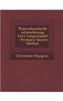 Wahrscheinlichkeitsrechnung (Ars Conjectandi)