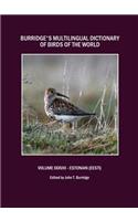 Burridge's Multilingual Dictionary of Birds of the World