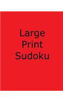 Large Print Sudoku, Volume 5: Fun, Easy to Read Sudoku Puzzles