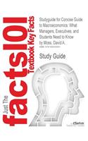 Studyguide for Concise Guide to Macroeconomics