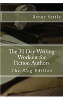 The 30 Day Writing Workout for Fiction Authors
