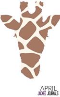 Jacked Journals: Giraffe Print - April Limited Edition 2017 (Journal/Notebook/Diary)
