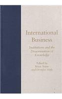 International Business v. 2; Institutions and the Dissemination of Knowledge
