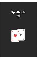 Notizbuch Spielbuch