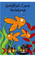 Goldfish Care Notebook