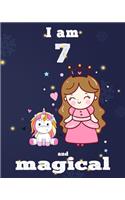 unicorn journal i am 7 and magical