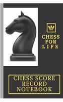 Chess Score Record Notebook -Track Your Moves & AnalyseYour Strategies