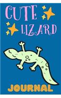 Cute Lizard Journal