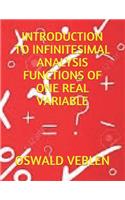 Introduction to Infinitesimal Analysis Functions of One Real Variable