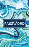 Internet Password Logbook - Journal - Libreta - Cahier - Taccuino - Notizbuch