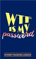 Internet Password Log Book