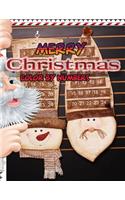 Merry Christmas Color By Numbers: a beautiful colouring book with Christmas designs on a black background, for gloriously vivid colours