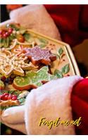 Don't Forget Me: Christmas Dessert From Santa.Internet Password Logbook with alphabetical tabs.Personal Address of websites, usernames, passwords notebook/Journal/Or
