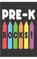 Pre-K Rocks: Back To School Crayon Activity Book For Preschool Students