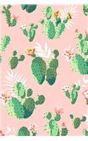 Cactus Journal: Cute Cactus Journal, Wide-Ruled Lined Journal, 150 Pages, 6x9 Inches, Journal for Girls, Journal for Women, Cactus Notebook, Blank Journal to Write 