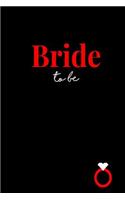 Bride To Be: Delta Sigma Theta: Wedding Planning Journal, Gift for Bride; Bridal Shower, Vows & Honeymoon Planning