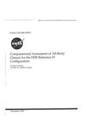 Computational Assessment of Aft-Body Closure for the Hsr Reference H Configuration