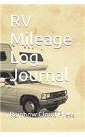 RV Mileage Log Journal