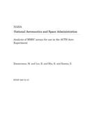 Analysis of MMIC Arrays for Use in the Acts Aero Experiment