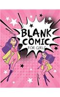 Blank Comic for Girls