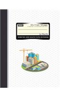 Isometric Grid Graph Paper Notebook (3D Triangular Paper)