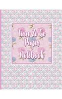 Tian Zi Ge Paper Notebook: (Tian Zi GE Paper Notebook)