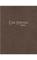 Core Essentials Notebook: 1/3 Inch Cross Section Ruled