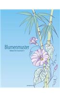 Blumenmuster-Malbuch für Erwachsene 4: (4 Blumenmuster)