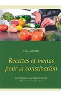 Recettes et menus pour la constipation