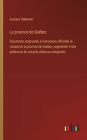 La province de Québec