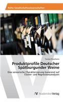 Produktprofile Deutscher Spätburgunder Weine