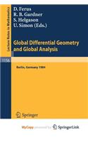 Global Differential Geometry and Global Analysis 1984