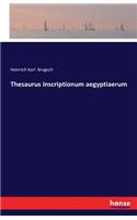 Thesaurus inscriptionum aegyptiaerum