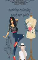 Fashion Coloring Book For Girls