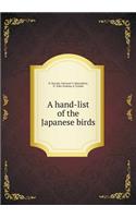 A Hand-List of the Japanese Birds