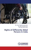 Rights of Differently Abled Persons in India