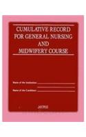 Cumulative Records for General Nursing and Midwifery Course